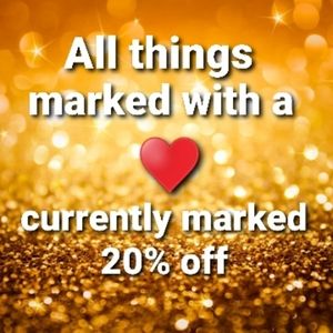 20% off with ♥️